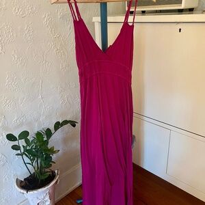 Magenta Maxi Dress